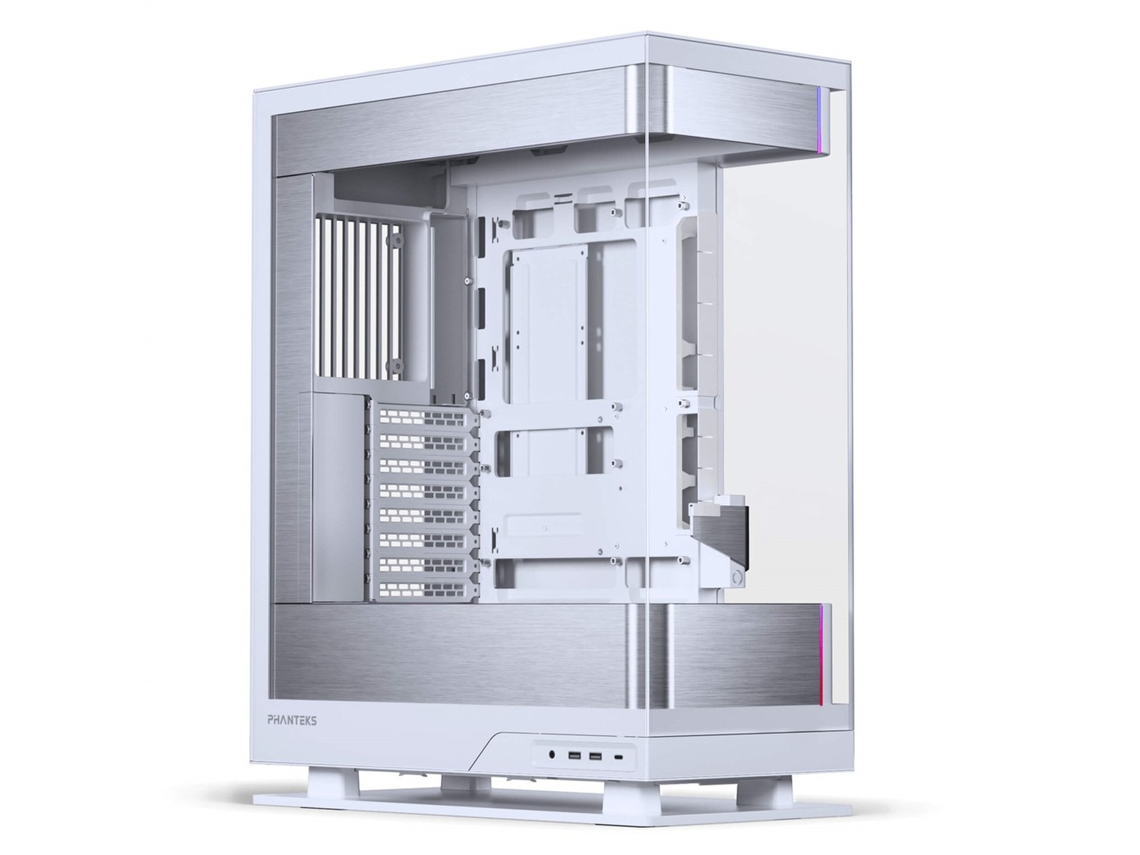 Phanteks Evolv X2 Case Silver White Mid Tower (hvit) -B-Grade Demo annet i datautstyr