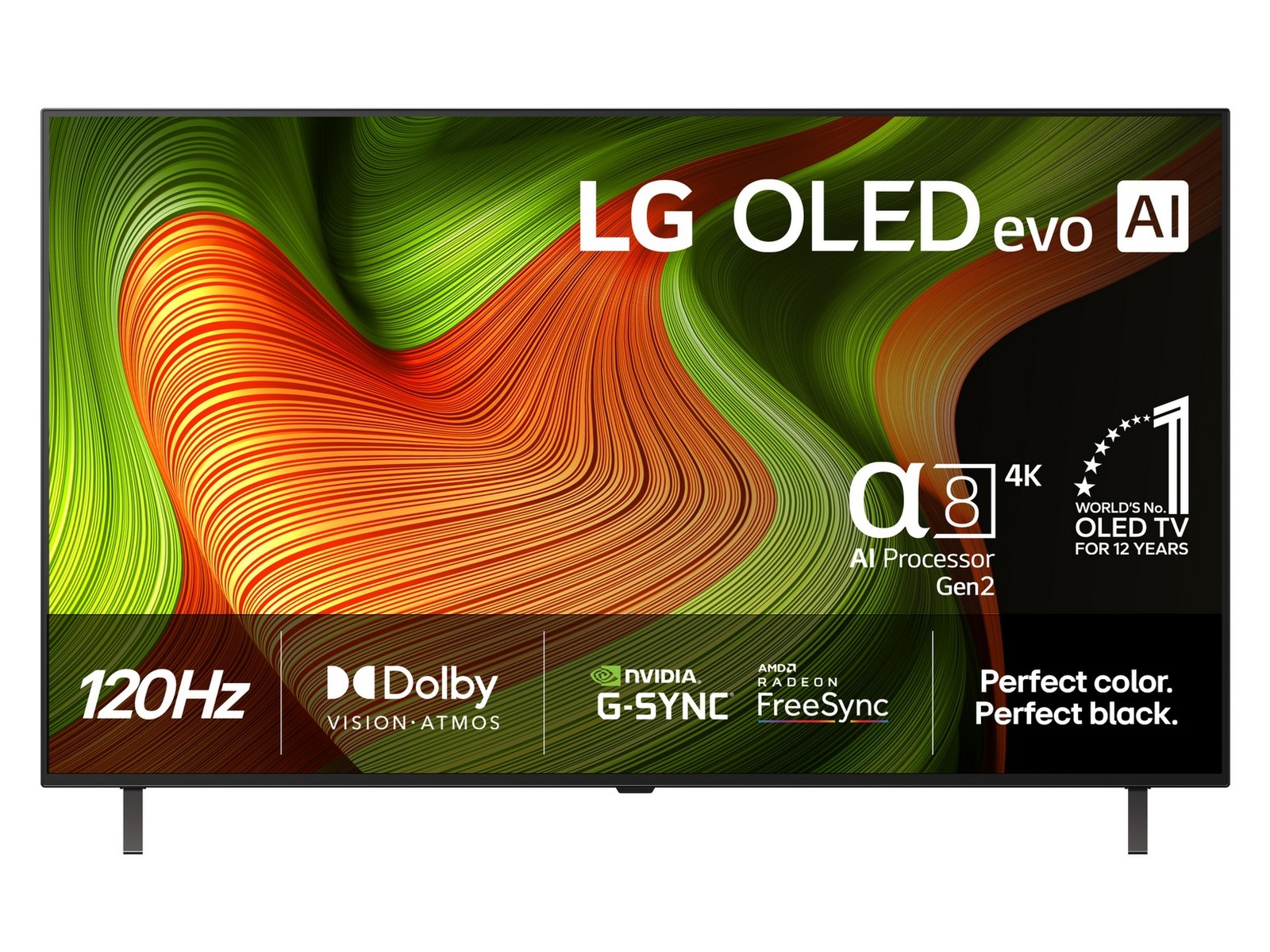 LG 55" B5 AI 4K OLED Smart TV (2025) 50 - 59 tommer TV