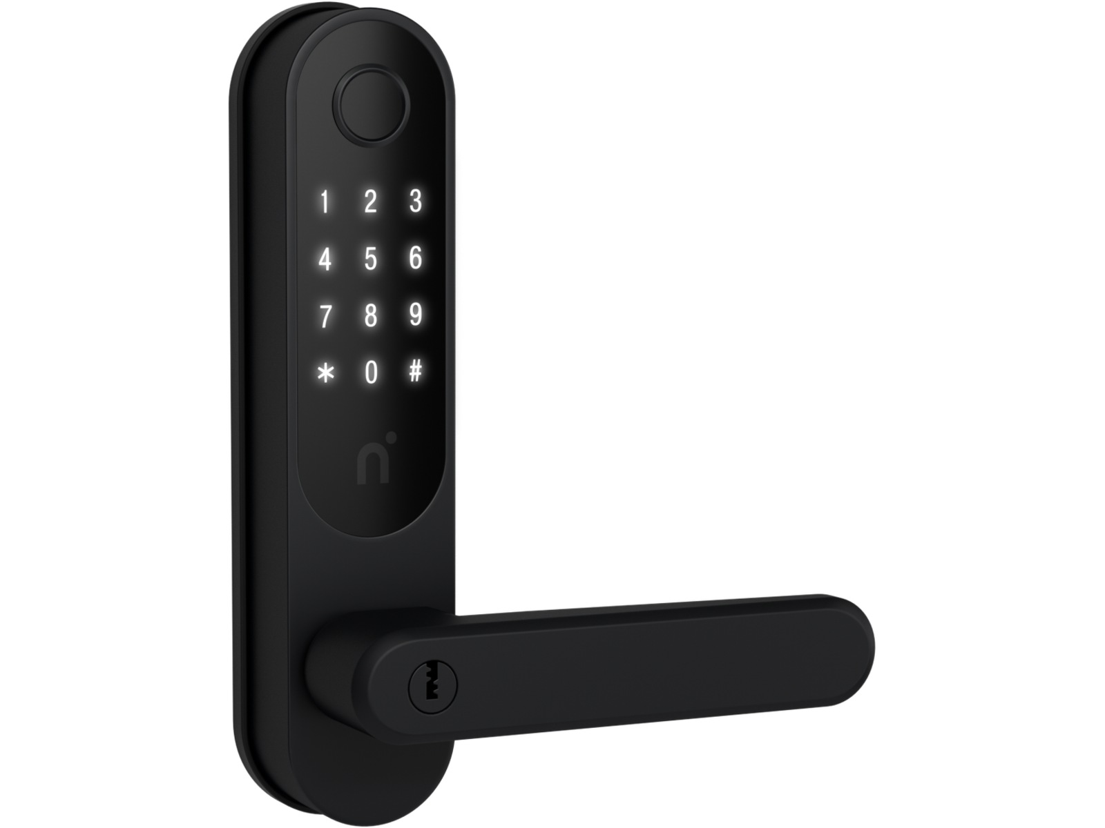 nimly Touch Pro smart lås (sort) Elektronisk dørlås