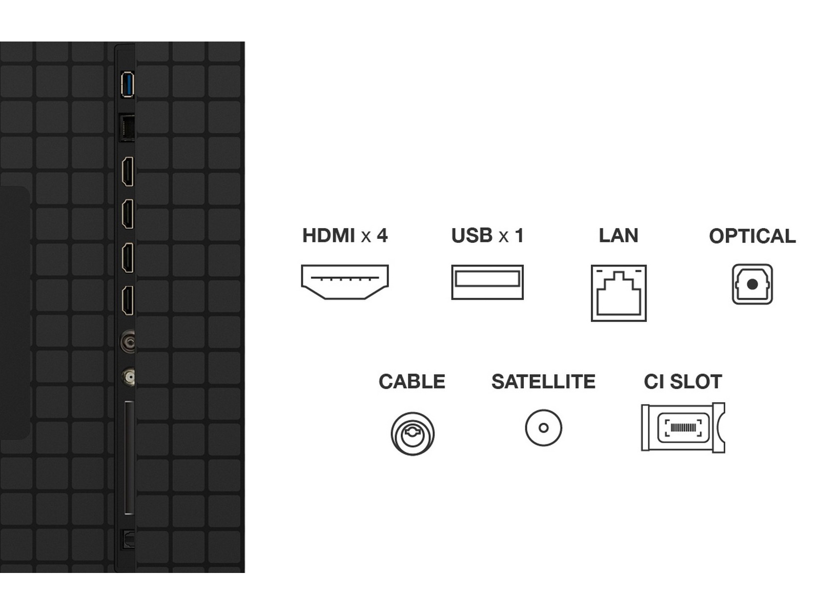 TCL 98" C8K 4K QD-Mini LED Google TV Over 80 tommer TV
