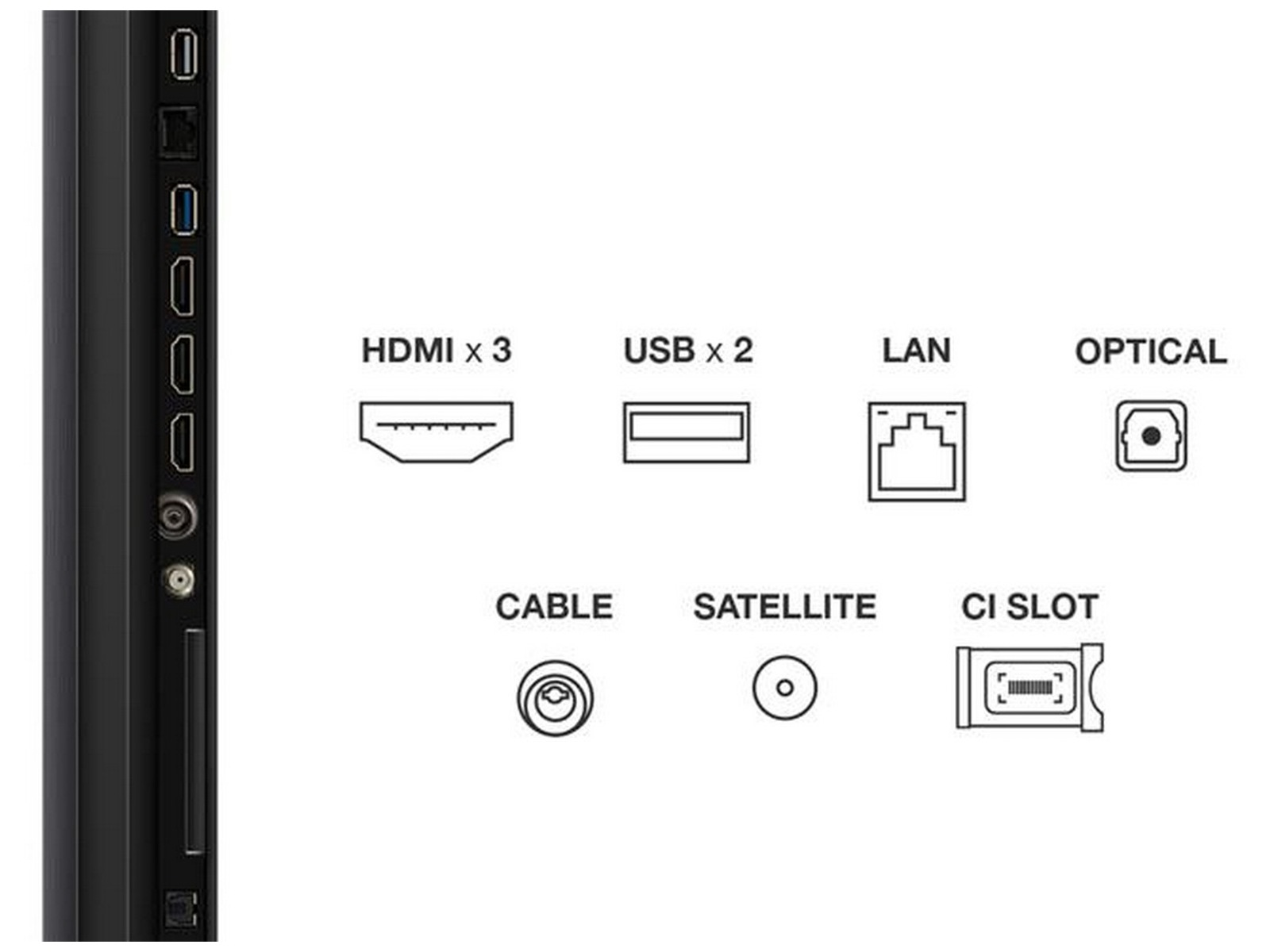 TCL 65" C69KS 4K QD-Mini LED Google TV 60 - 69 tommer TV