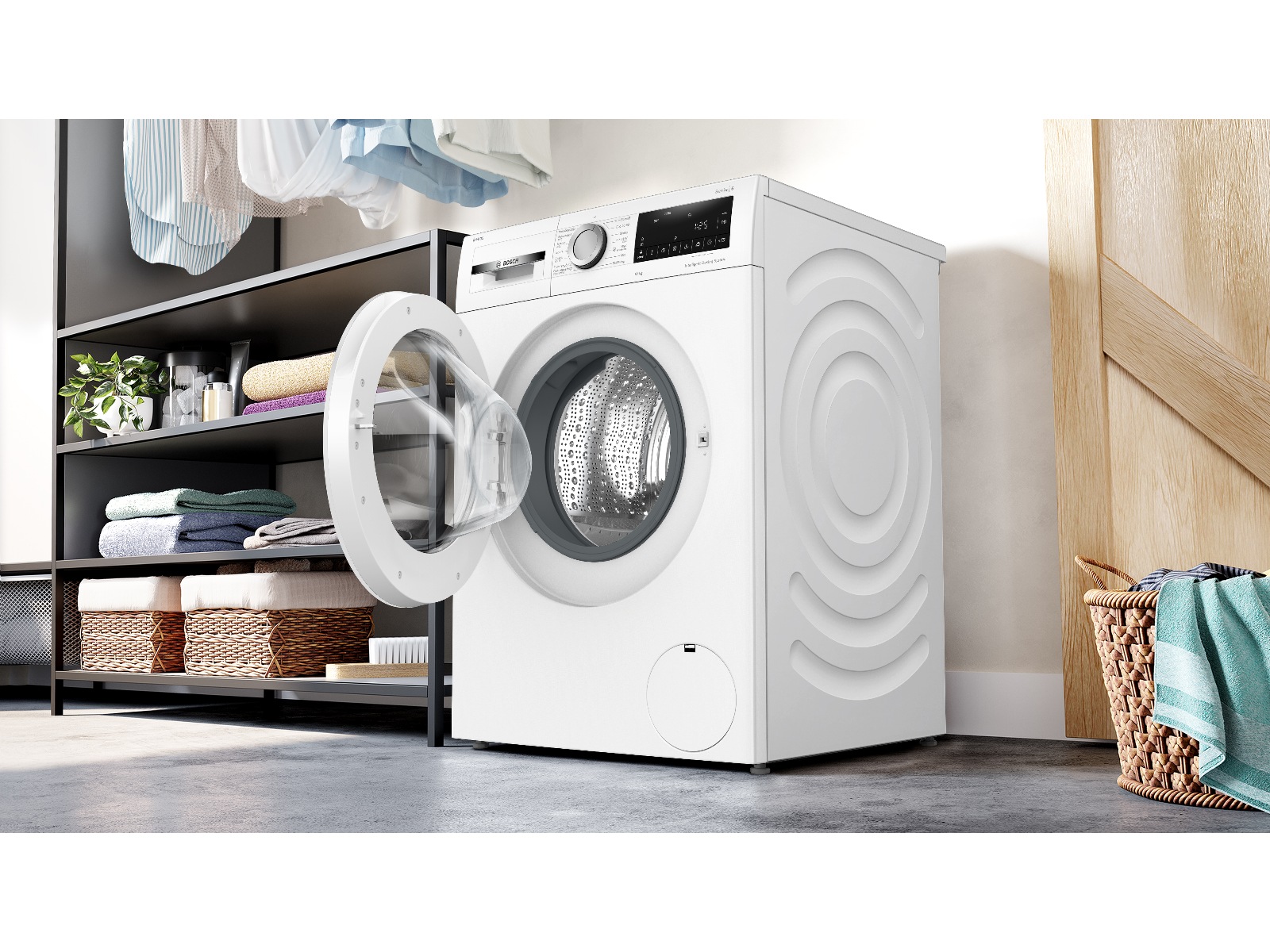 Bosch Serie 6 WGG254FLSN Vaskemaskin Vaskemaskin