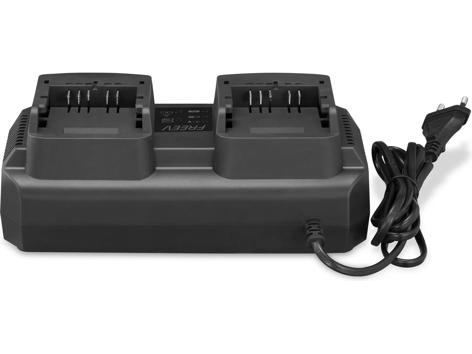 Freev 20V-system dobbel batterilader Tilbehør til snøfresere