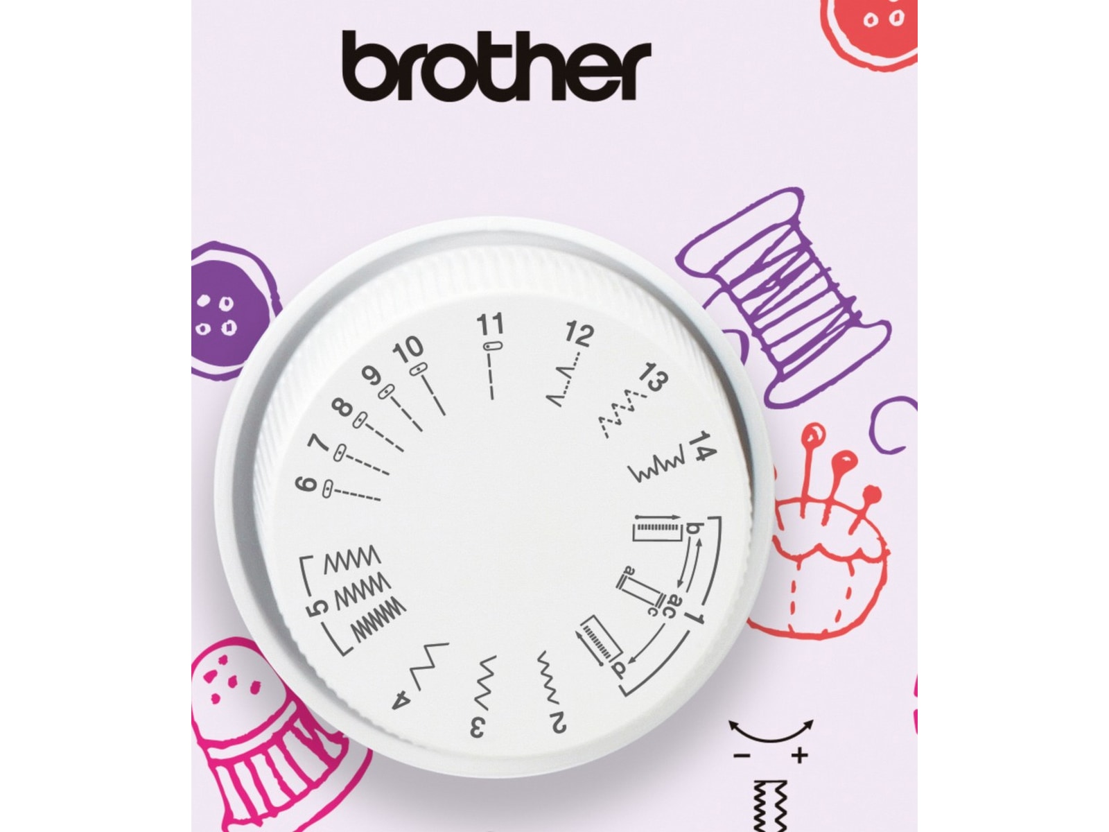 Brother KE14SZW1 Symaskiner