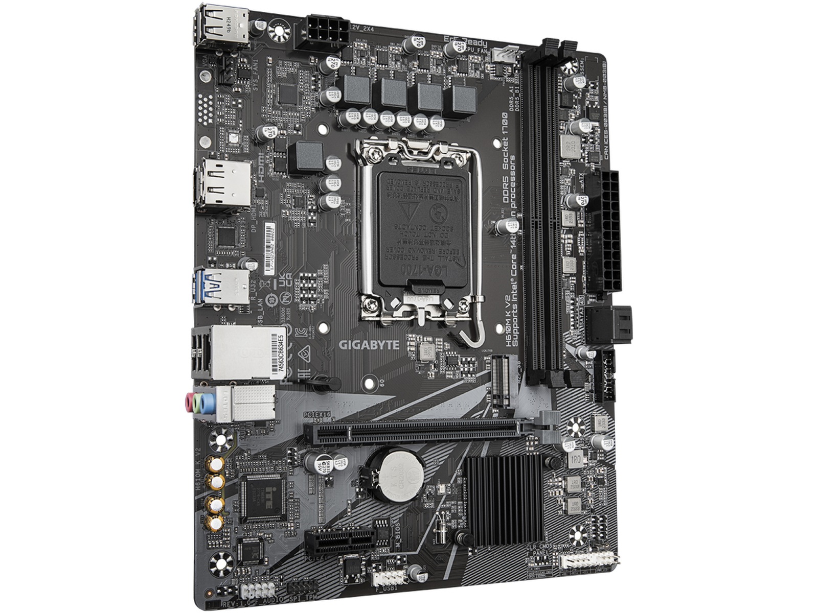 Gigabyte H610M K V2 Hovedkort Intel Socket