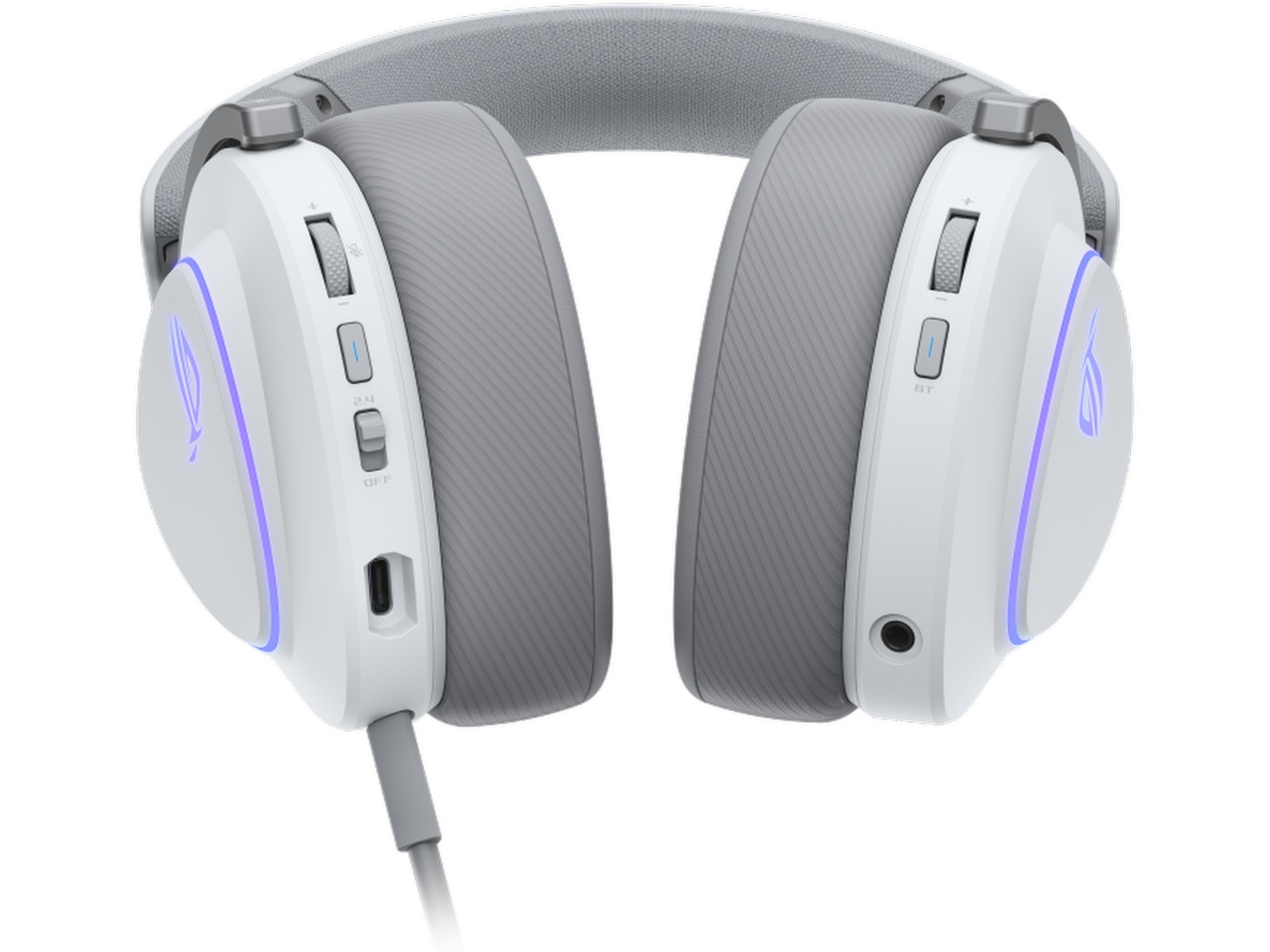 Asus ROG Delta II trådløst gamingheadset (hvit) Gaming headset