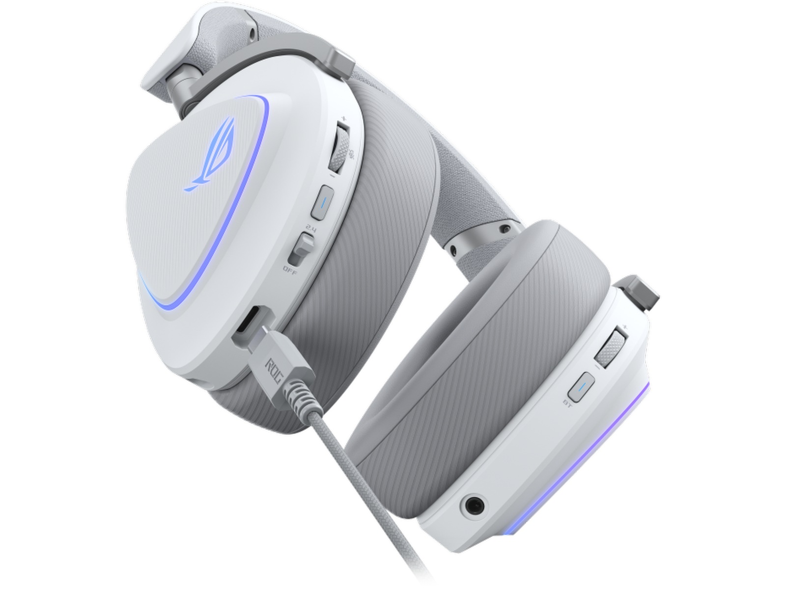 Asus ROG Delta II trådløst gamingheadset (hvit) Gaming headset