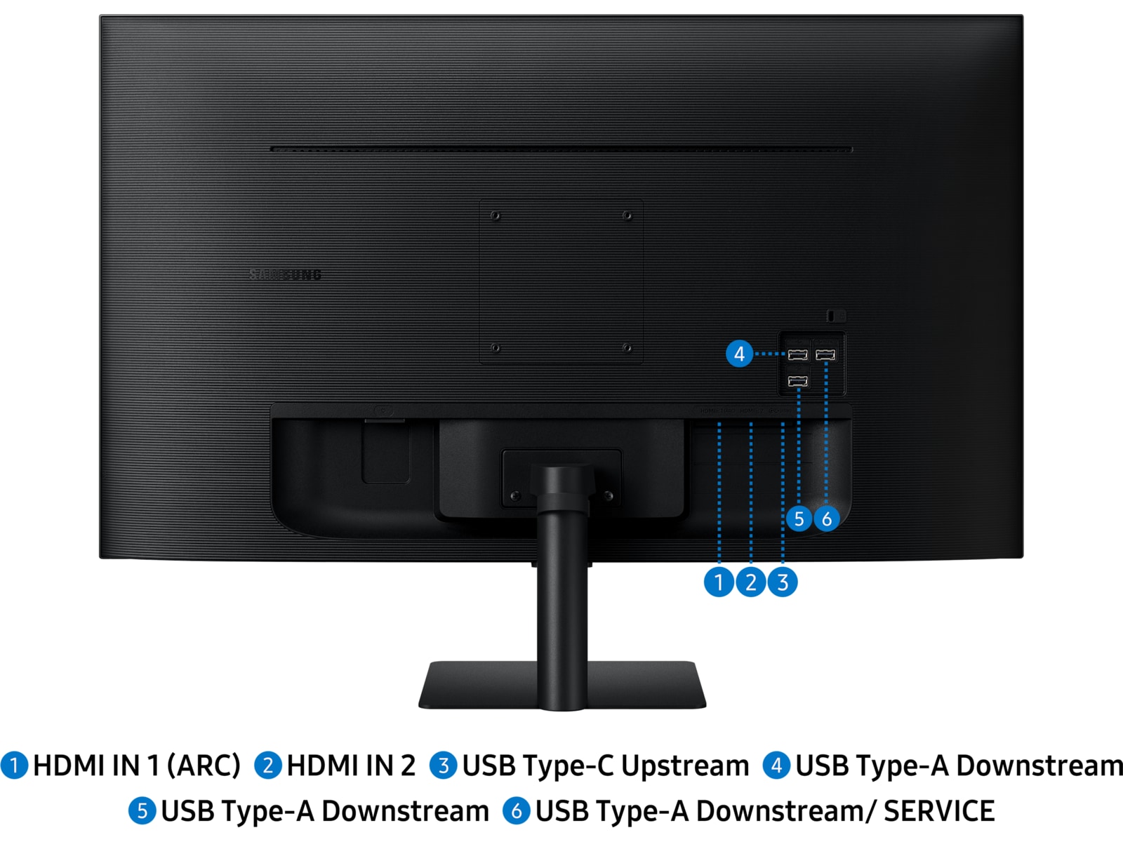Samsung 32" smart skjerm 32FM702 Skjermer