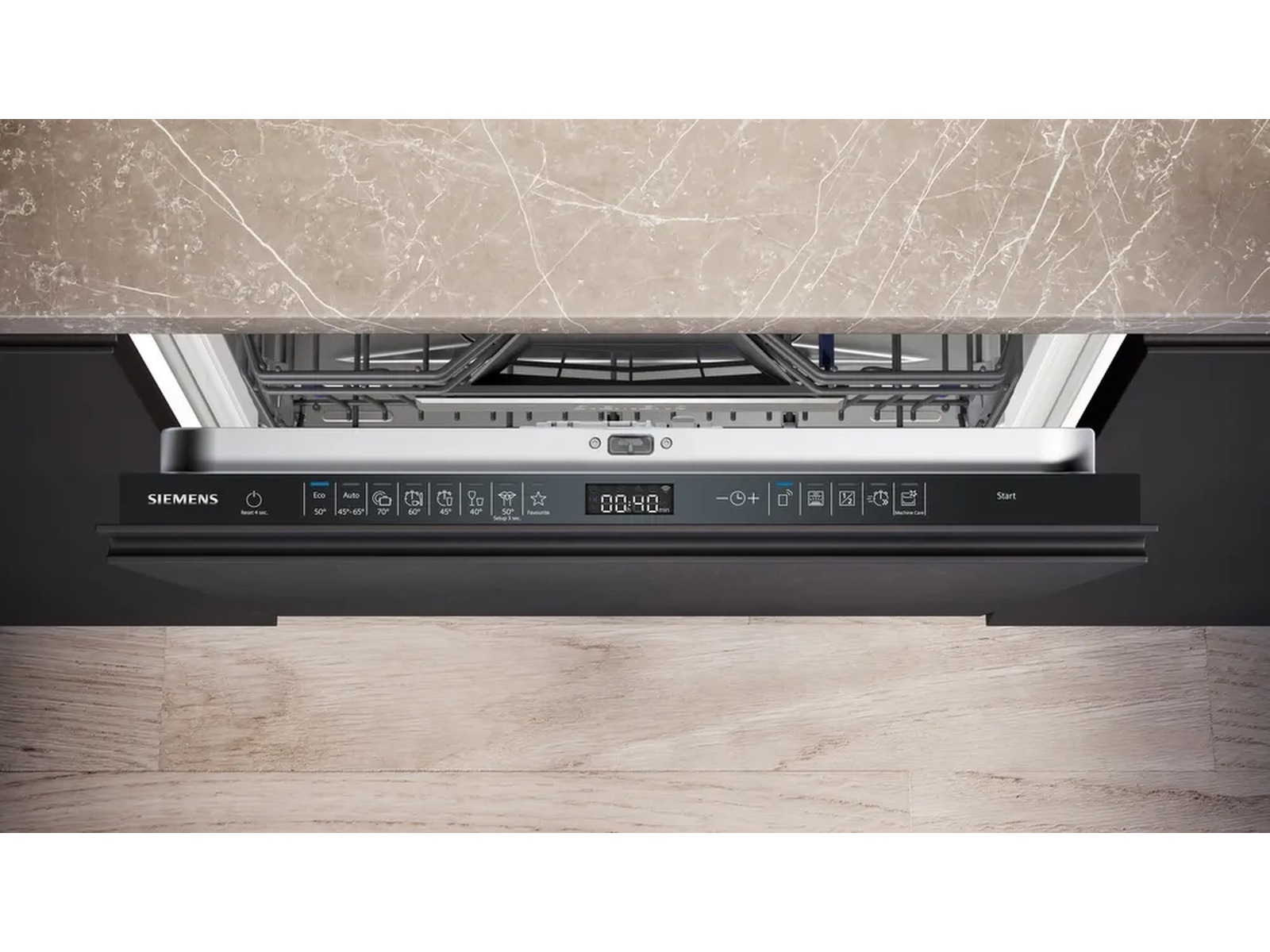 Siemens iQ500 helintegrert oppvaskmaskin Integrert oppvaskmaskin