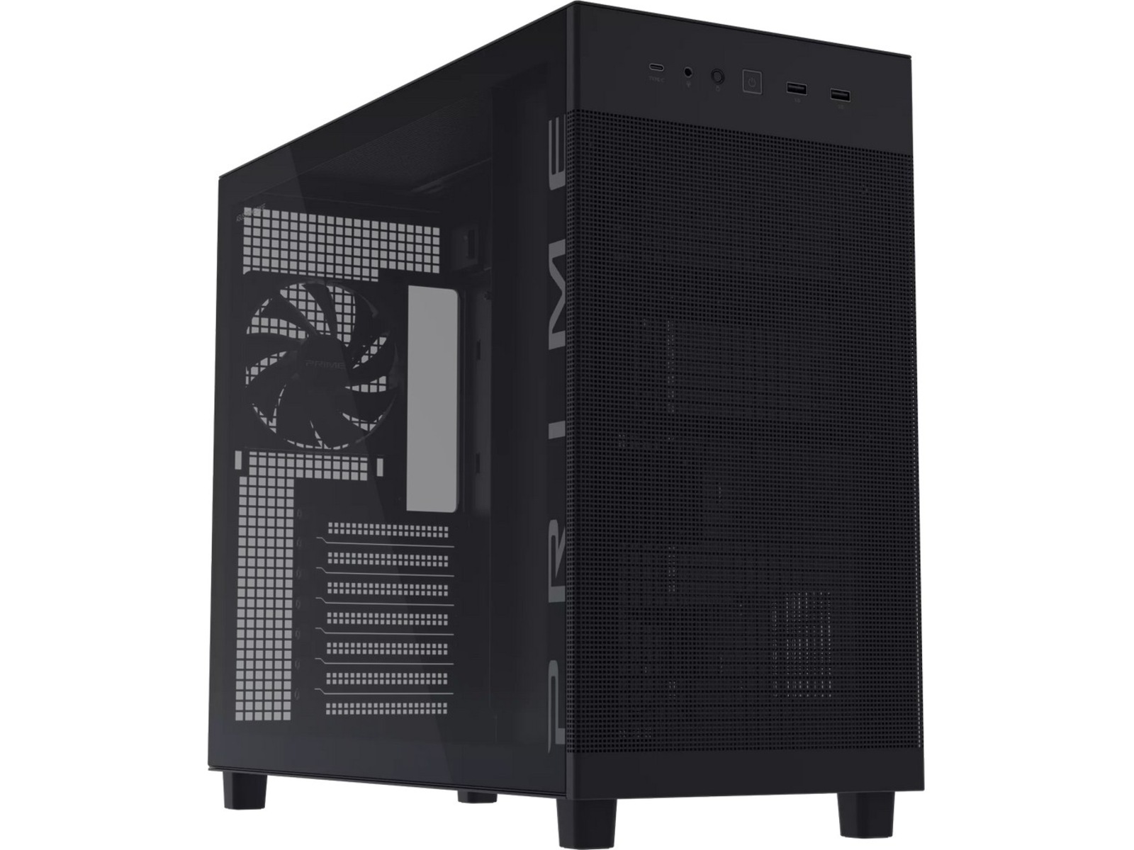 Asus Prime AP303 TG Mid Tower (svart) Midi tower