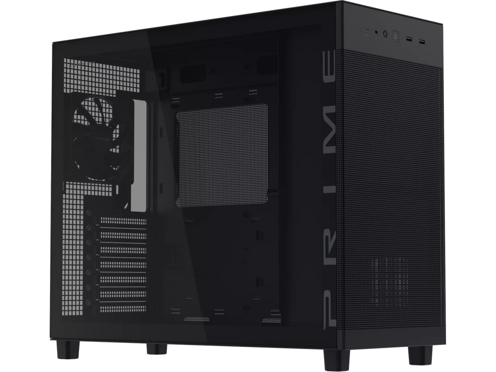 Asus Prime AP303 TG Mid Tower (svart) Midi tower