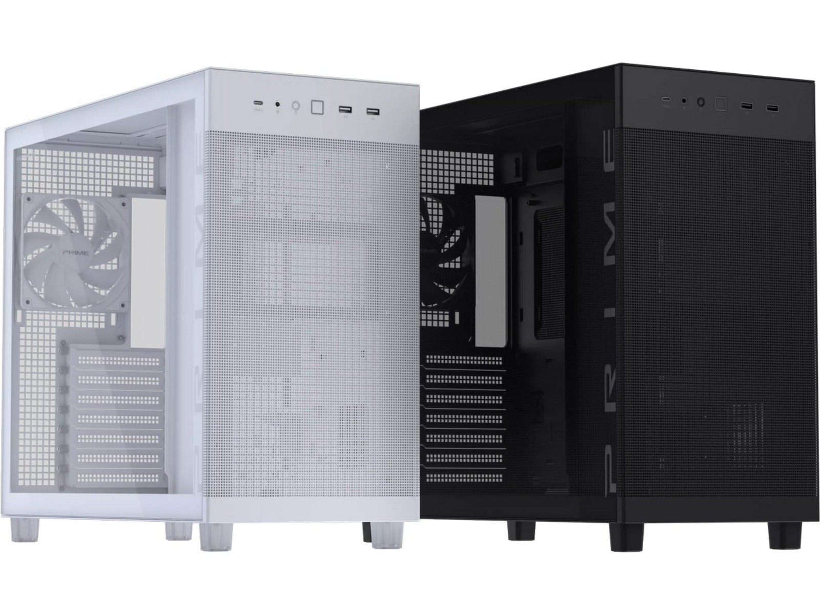 Asus Prime AP303 TG Mid Tower (hvit) Midi tower