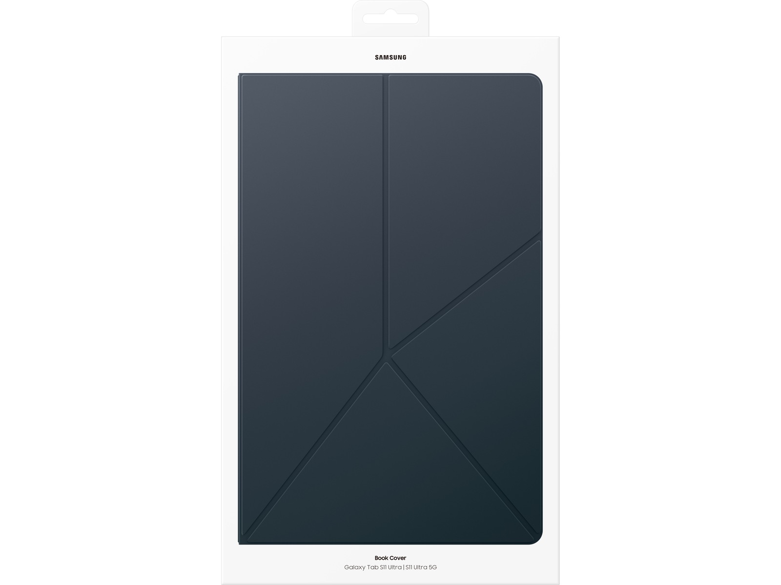 Samsung Galaxy Tab S11 Ultra Smart Book Cover (sort) Deksel til nettbrett