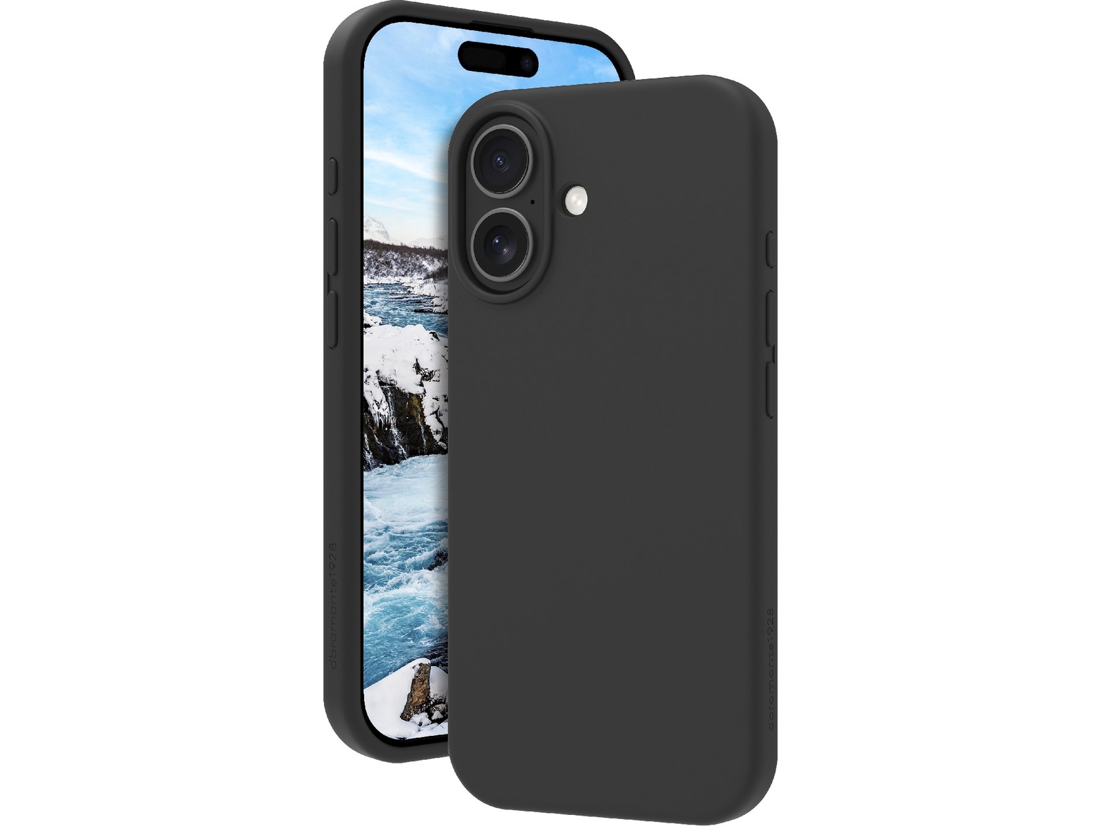 dbramante1928 iPhone 17 Monaco silikondeksel (night black) Deksel til mobiltelefon