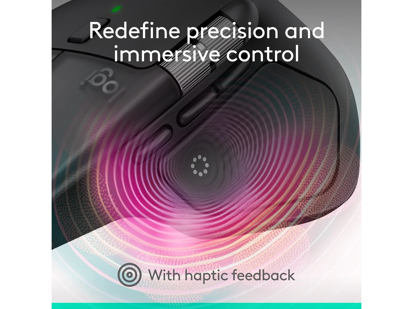 Logitech MX Master 4 for Mac Trådløs Ergonomisk Mus (space black) Mus