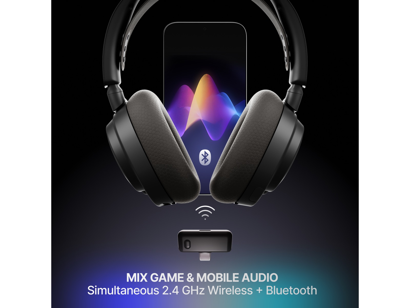 SteelSeries Arctis Nova 7 Gen 2 Trådløst Gamingheadset (sort) Gaming headset