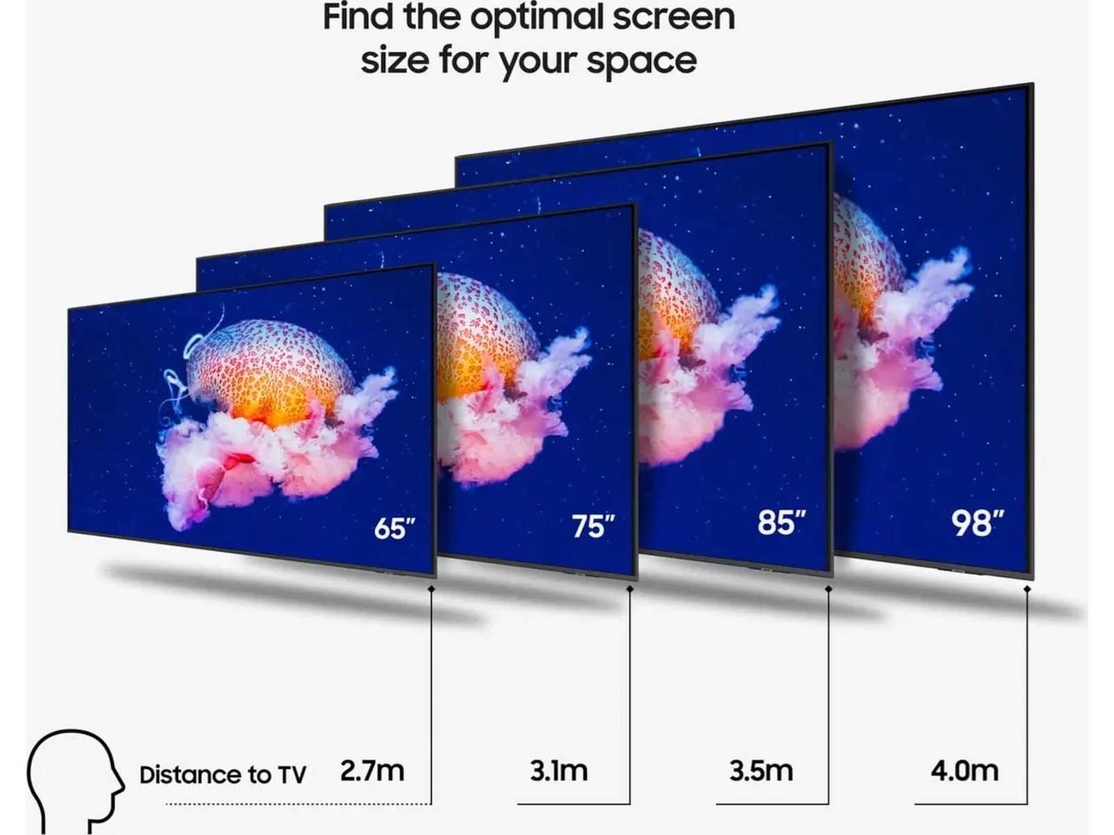 Samsung 65" Q6F QLED 4K Smart-TV (2025) 60 - 69 tommer TV