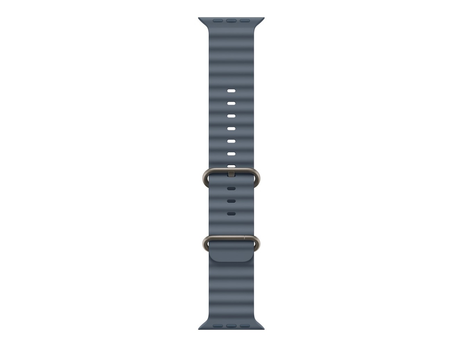 Apple Watch 49mm Natural Titanium Ocean Band (anchor blue) Reim