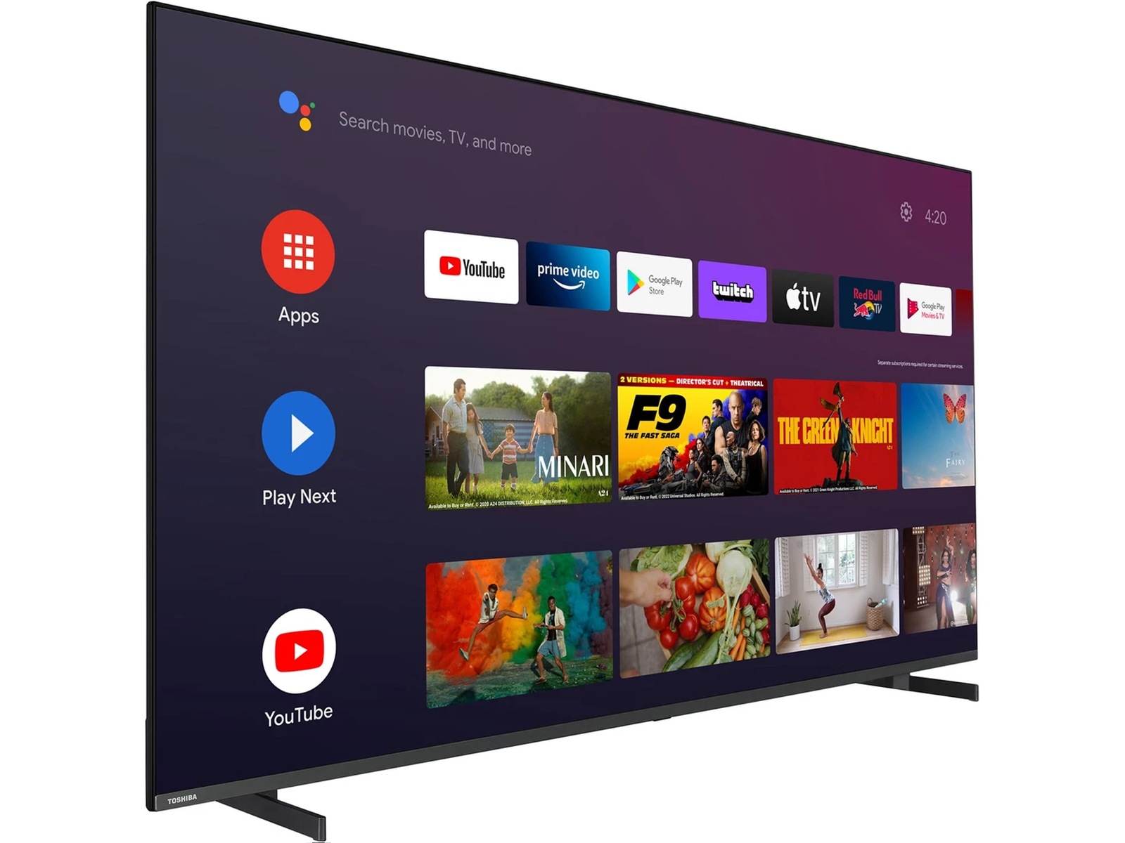 Toshiba 70" Smart TV 70QA5D63DG -B-Grade Demo TV/projektor