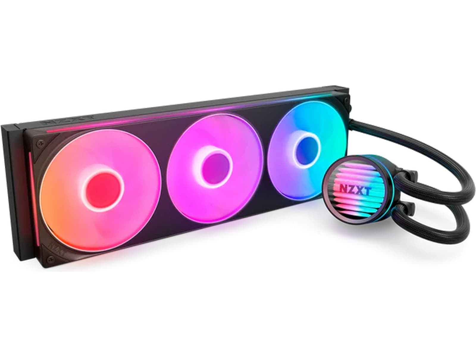 NZXT Kraken Core RGB 360mm AIO-kjøler (svart) CPU - Vannkjøling