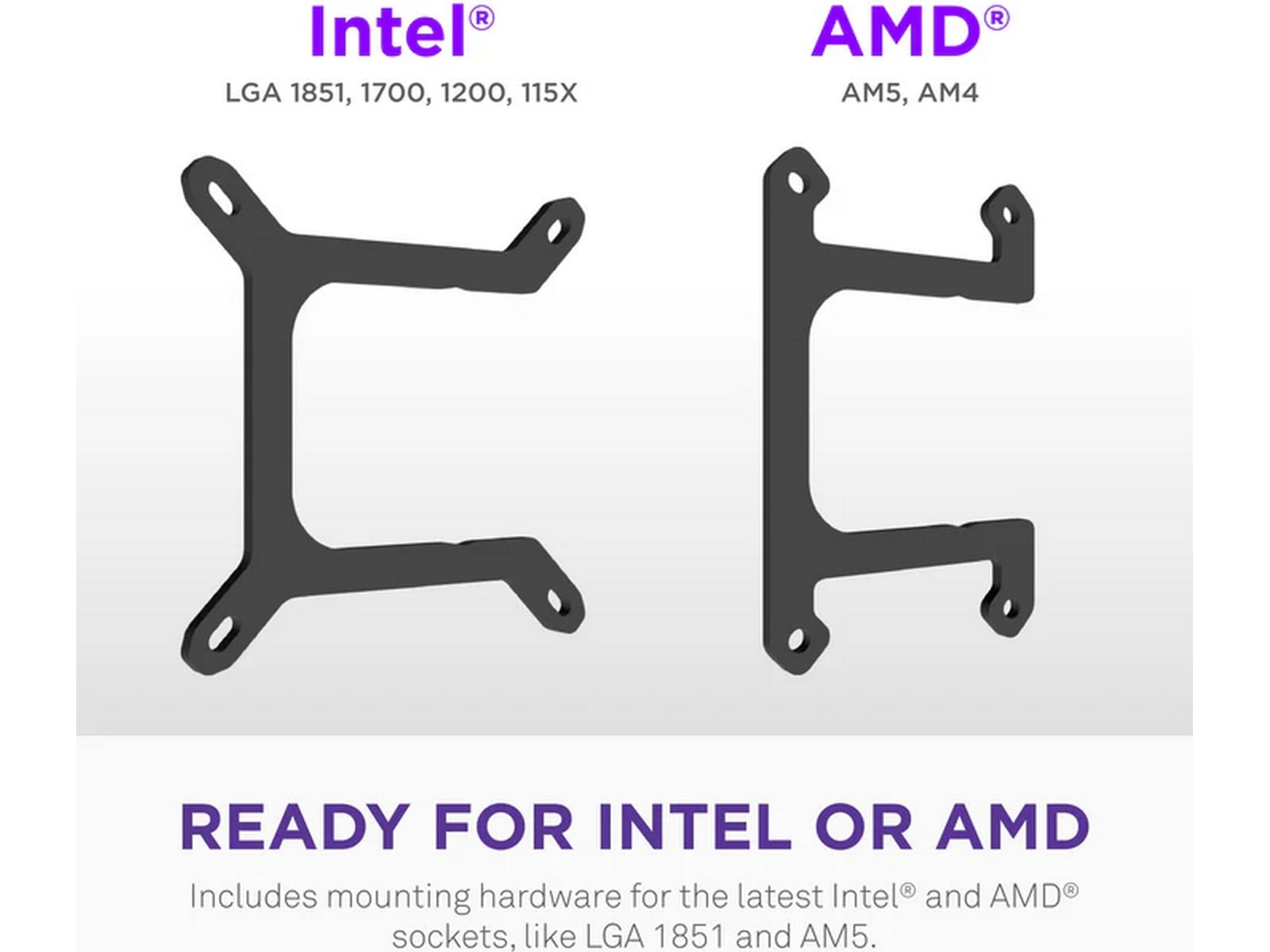 NZXT Kraken Core RGB 360mm AIO-kjøler (svart) CPU - Vannkjøling