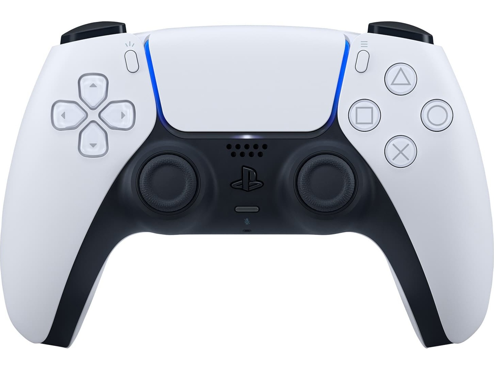 PlayStation 5 DualSense-kontroller V2 (hvit) Tilbehør til PS5