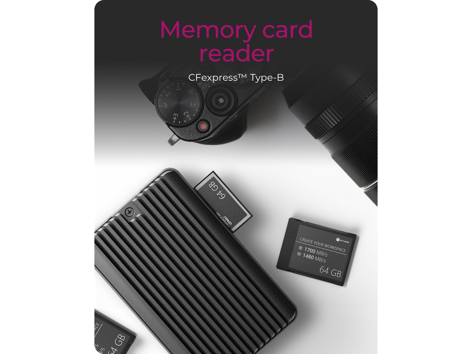 ICY BOX M.2 SSD-Enclosure Eksterne kabinetter