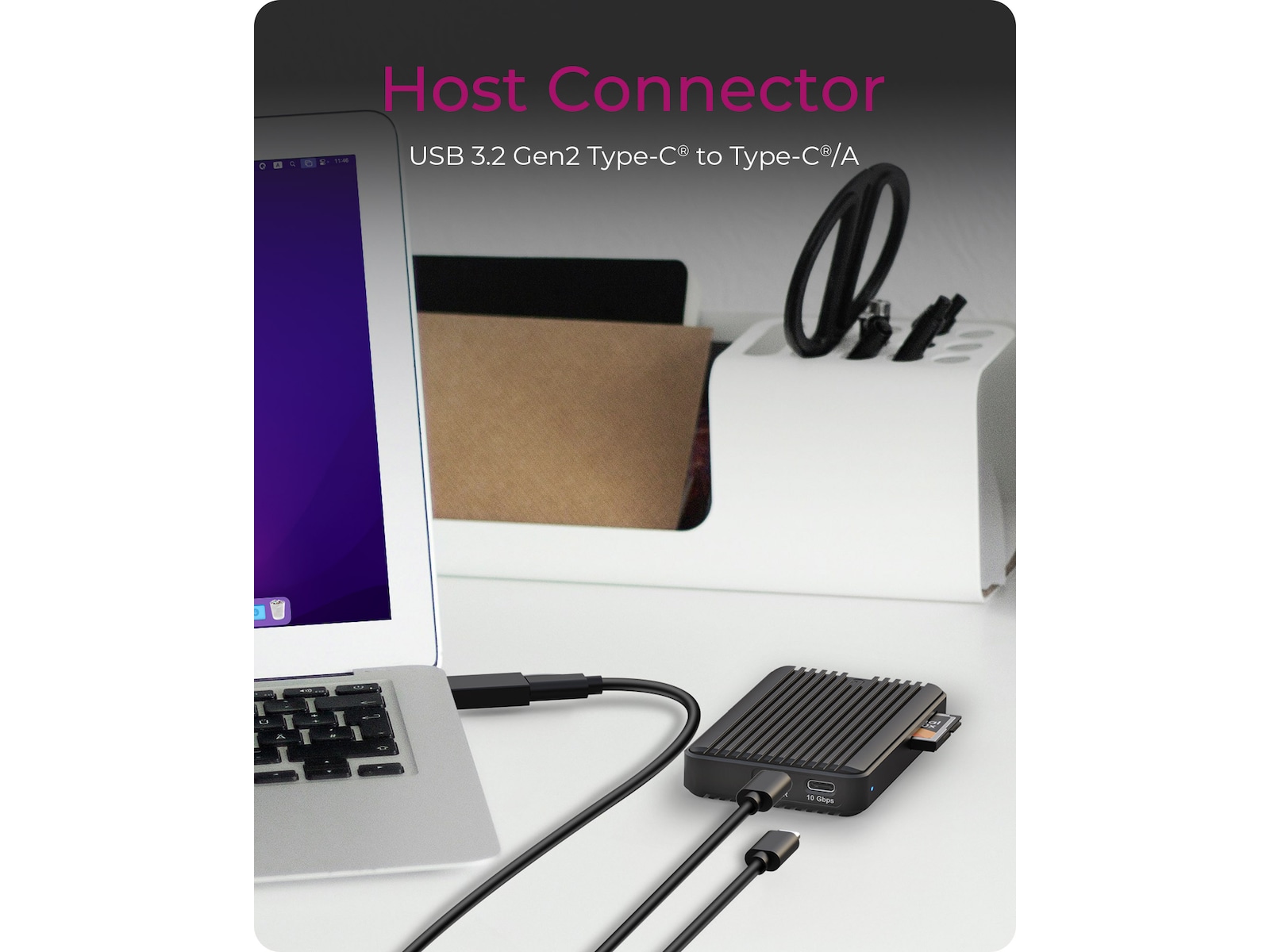 ICY BOX M.2 SSD-Enclosure Eksterne kabinetter