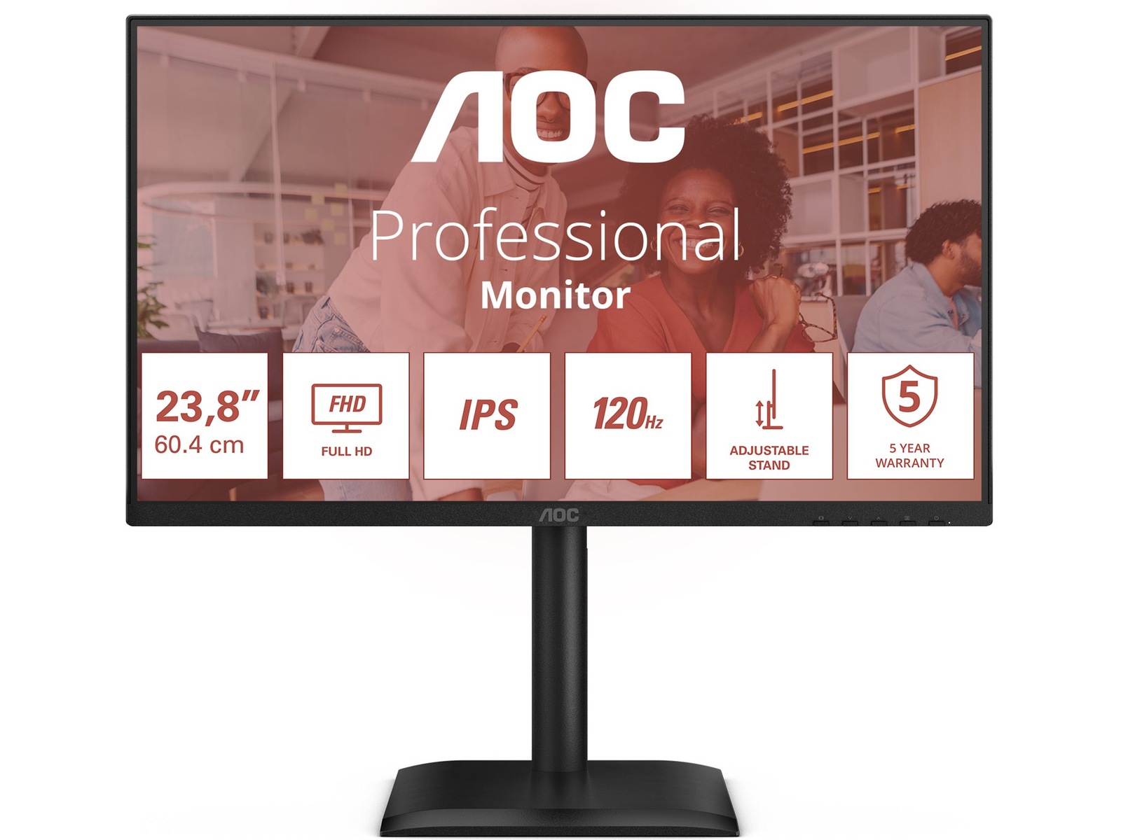 AOC 24" skjerm 24E4U Skjermer