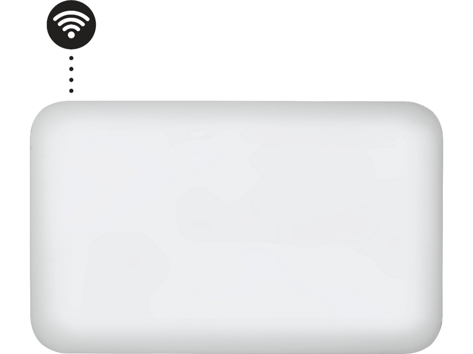 Mill Invisible Smart WiFi Gen 4 panelovn 700W 2-pakke (hvit) Panelovner