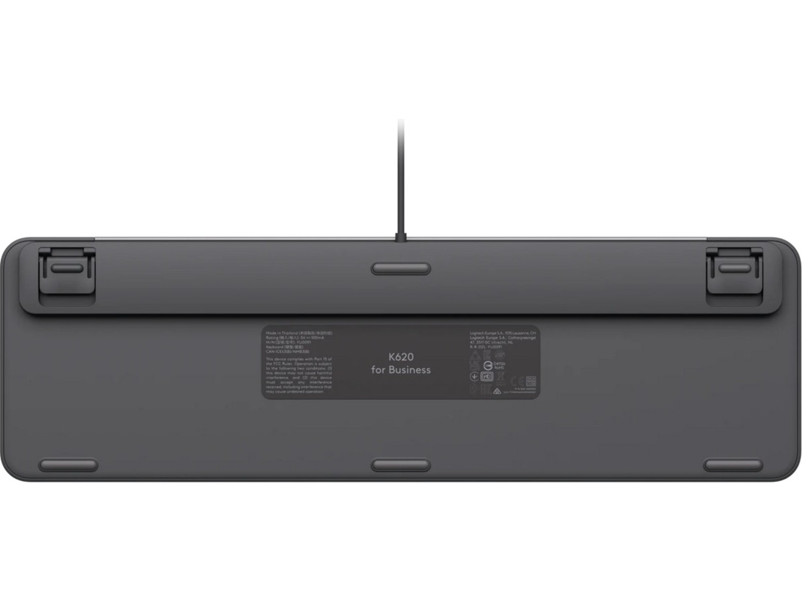 Logitech Signature Slim Wired K620 for Business Tastatur