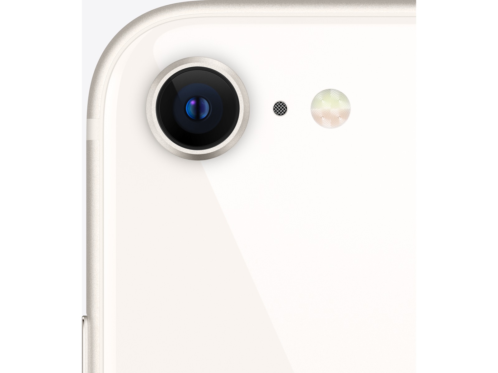 Apple iPhone SE (2022) 64GB (hvit) - Gradering B Mobiltelefoner