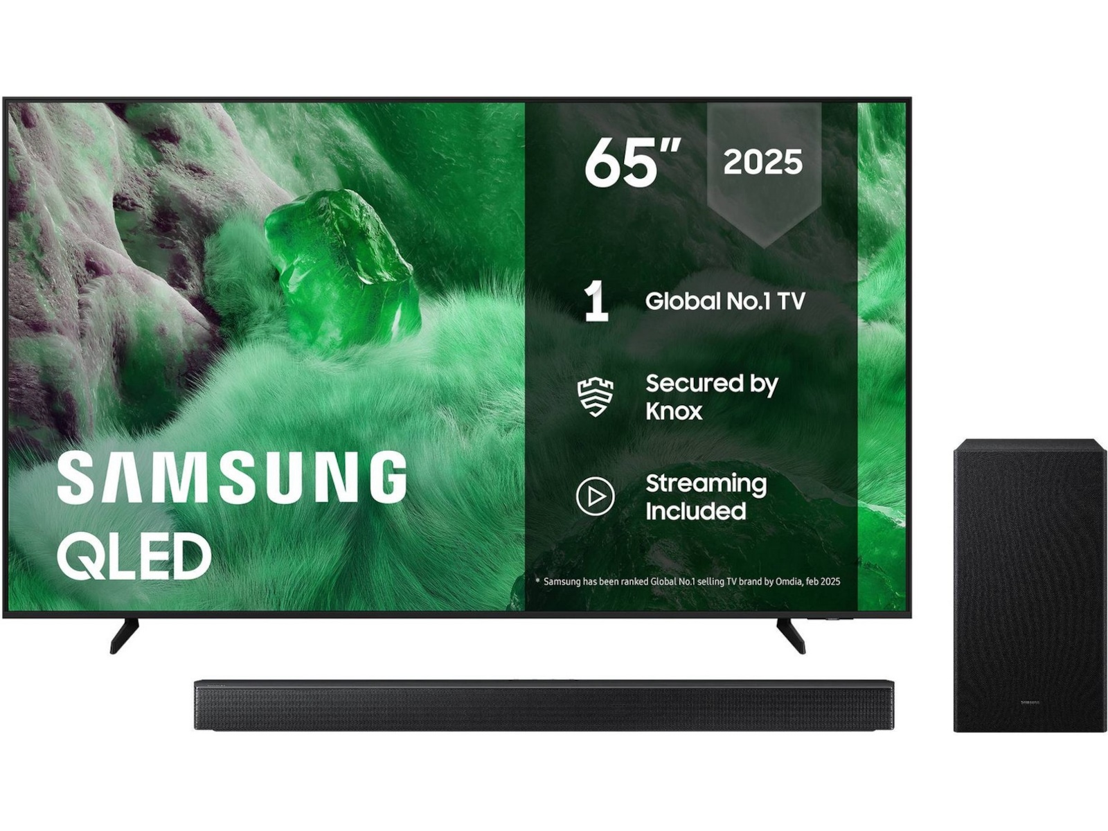 Samsung 65" Q7F2 QLED 4K Smart TV (2025) 60 - 69 tommer TV