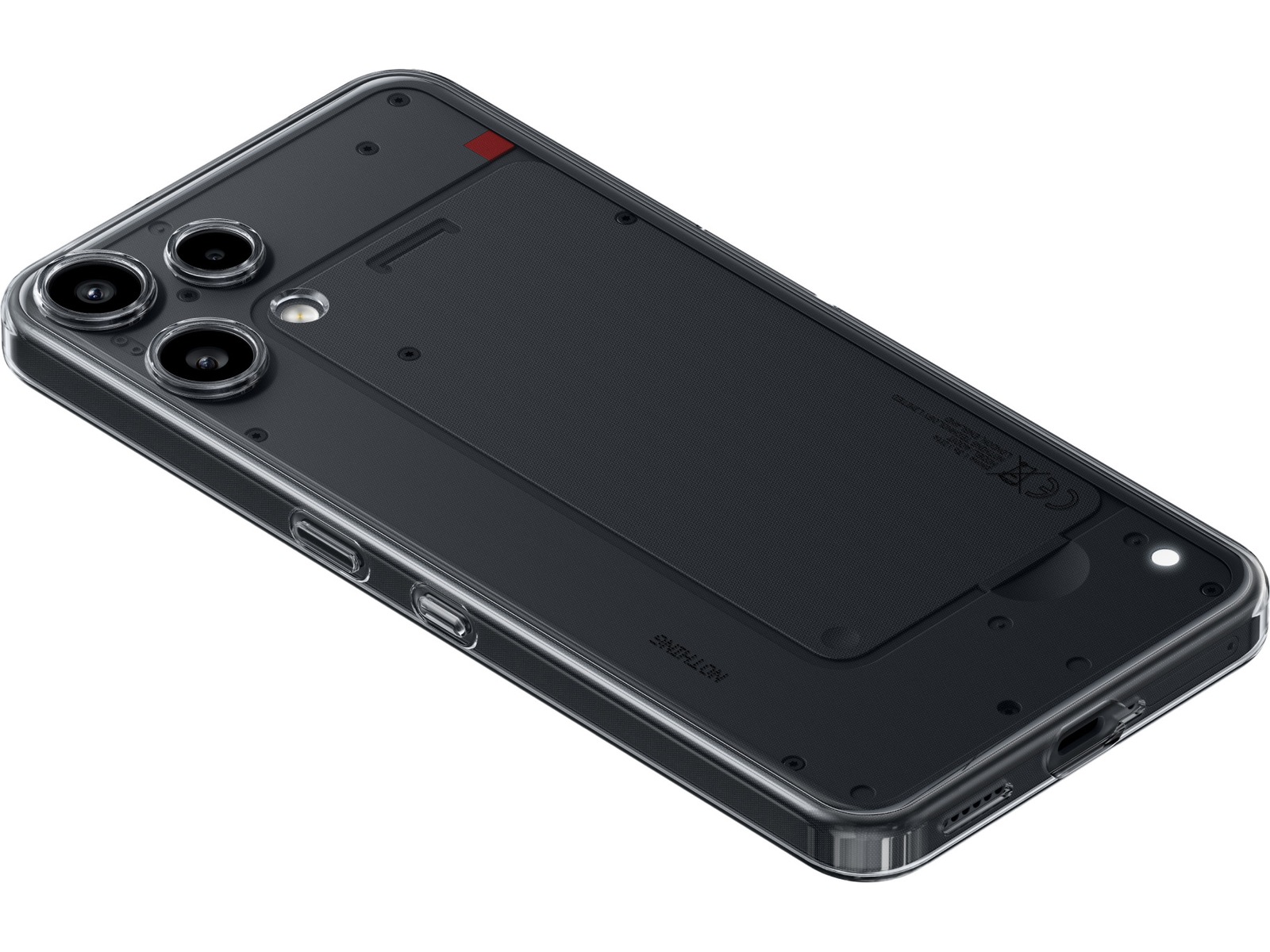 Nothing Phone (3a) Lite 128GB (sort) Mobiltelefoner