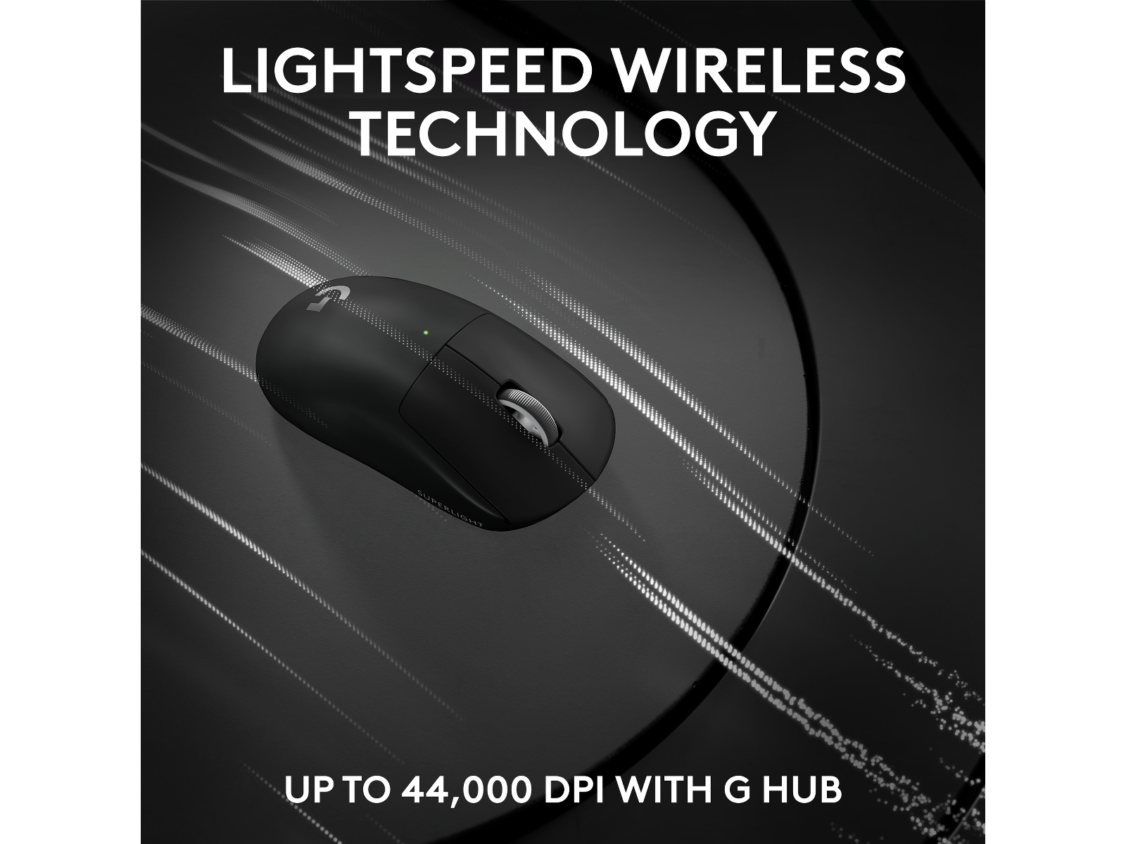 Logitech Pro X Superlight 2c Trådløs Gamingmus (svart) -B-Grade Demo mus