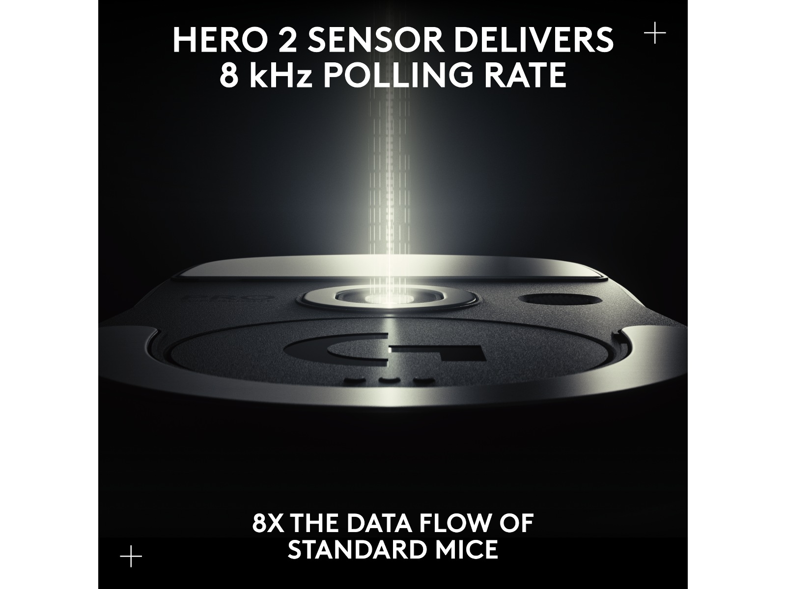 Logitech Pro X Superlight 2c Trådløs Gamingmus (svart) -B-Grade Demo mus