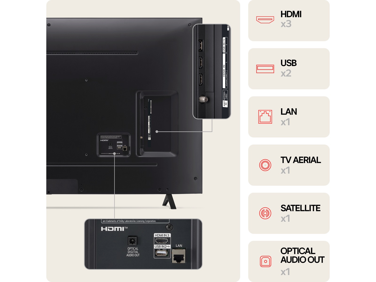 LG 55'' NANO 81 4K TV (2024) 55NANO81T6A -B-Grade Demo TV/projektor