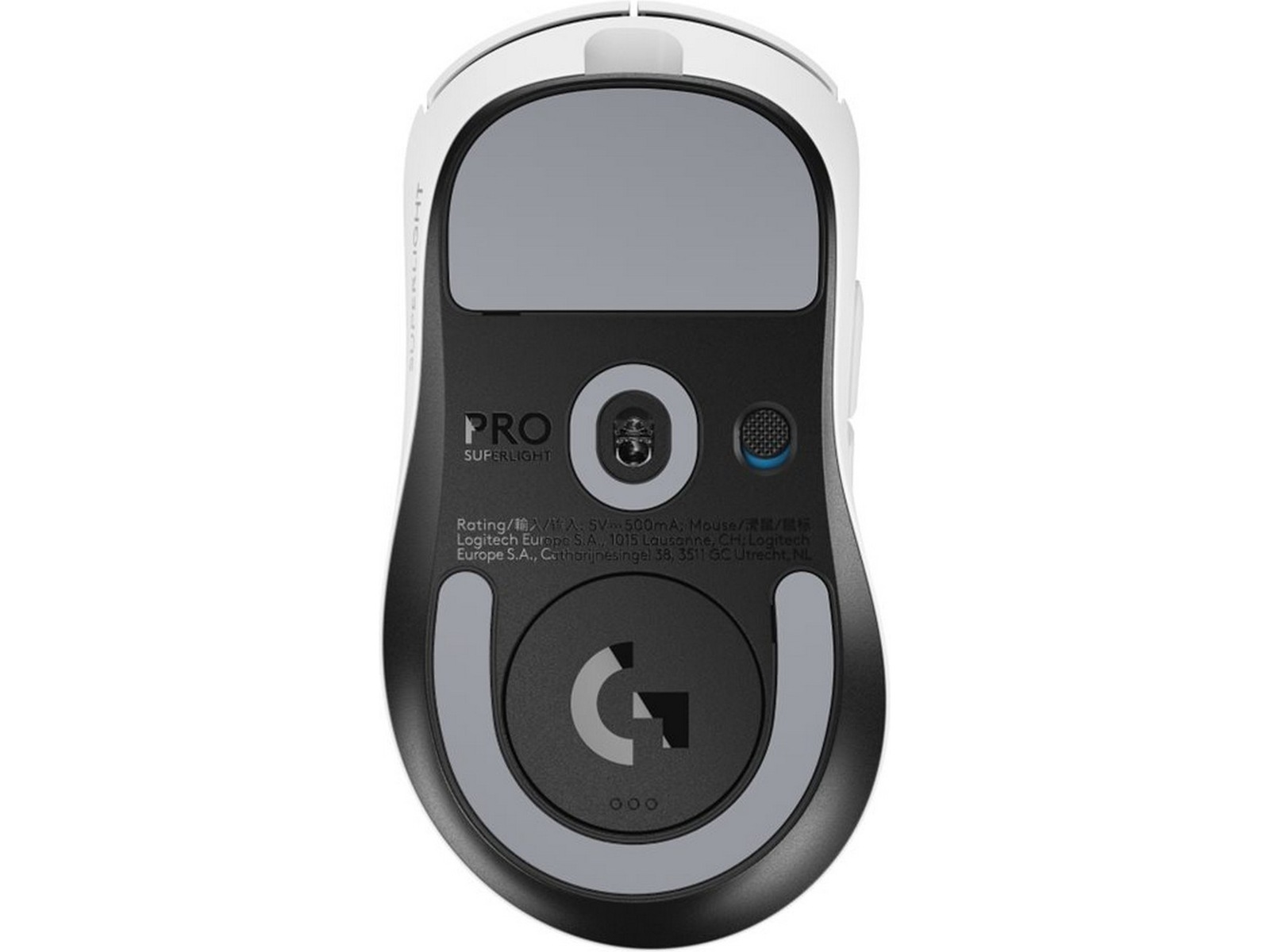 Logitech Pro X Superlight 2 DEX trådløs gamingmus (hvit) Gamingmus