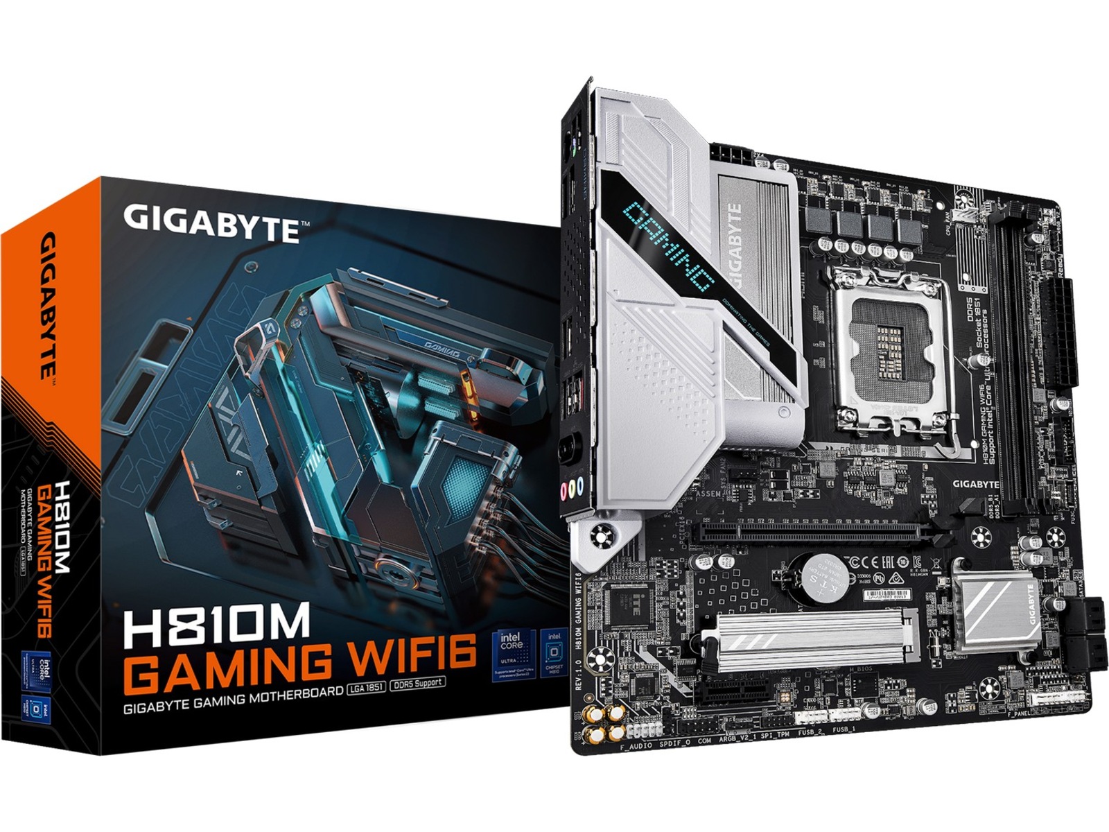 Gigabyte H810M S2H hovedkort Intel Socket