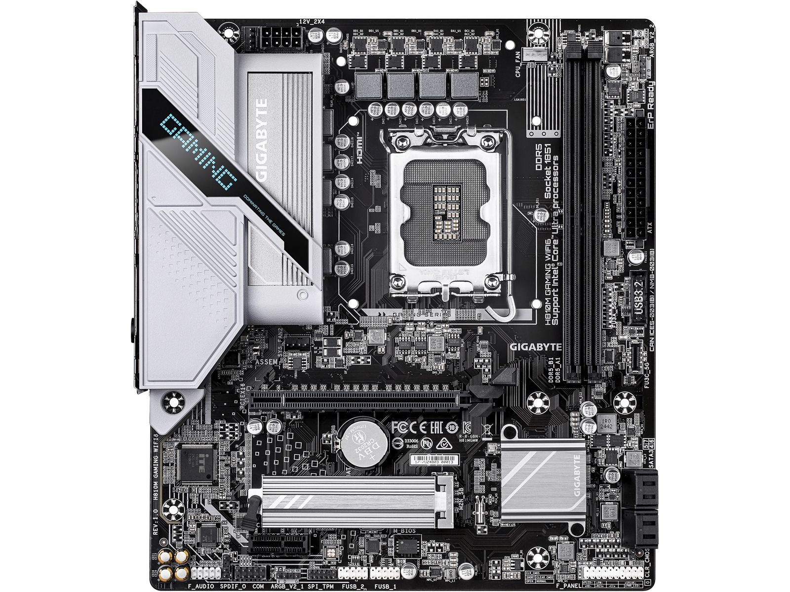 Gigabyte H810M S2H hovedkort Intel Socket