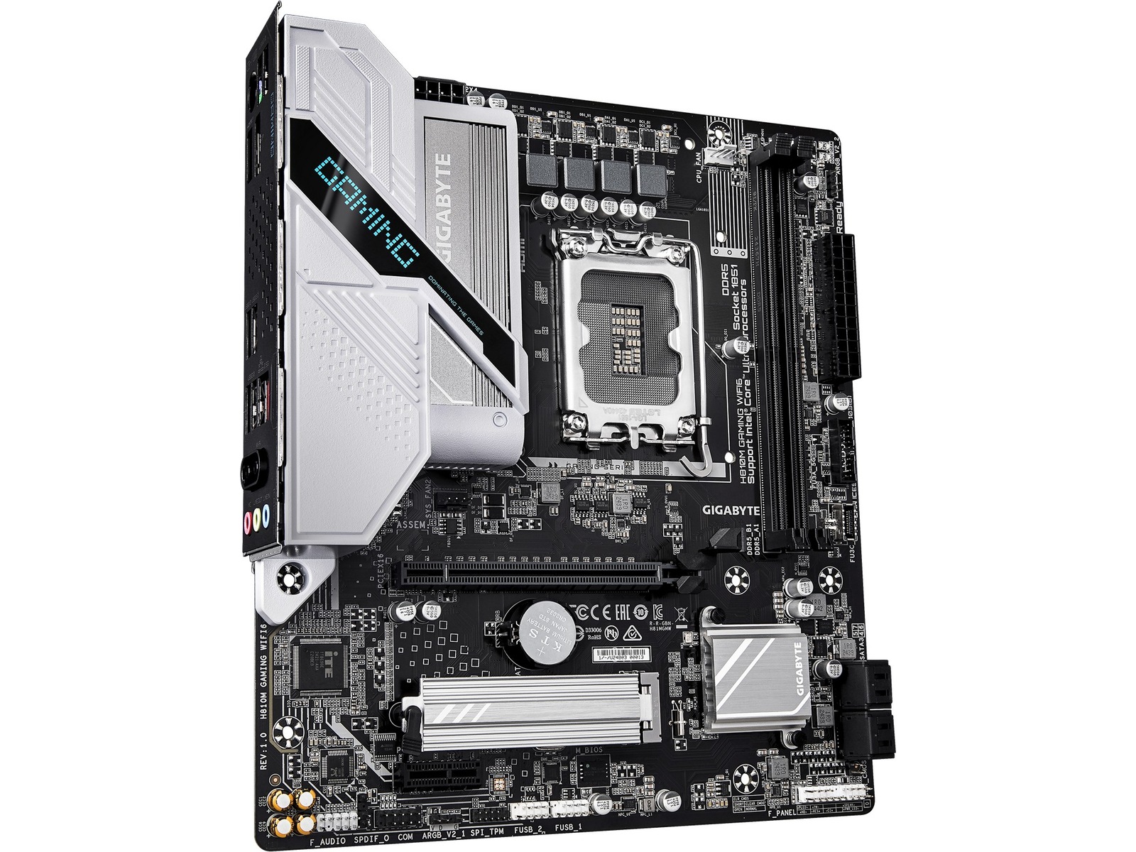 Gigabyte H810M S2H hovedkort Intel Socket