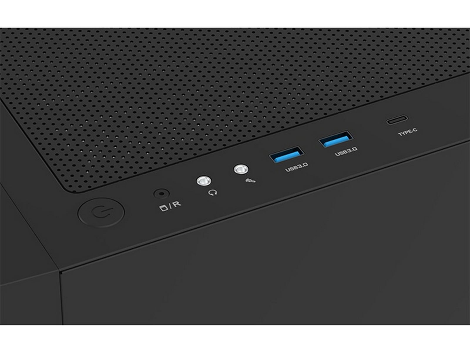 Thermaltake View 290 TG ARGB Mid Tower (svart) Midi tower