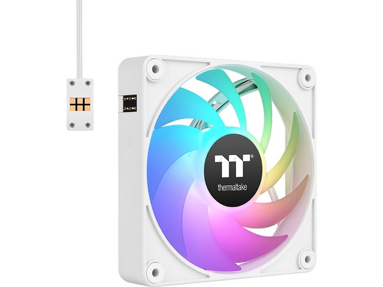 Thermaltake CT140 EX ARGB Sync Vifte 3-pakning (hvit) Vifter