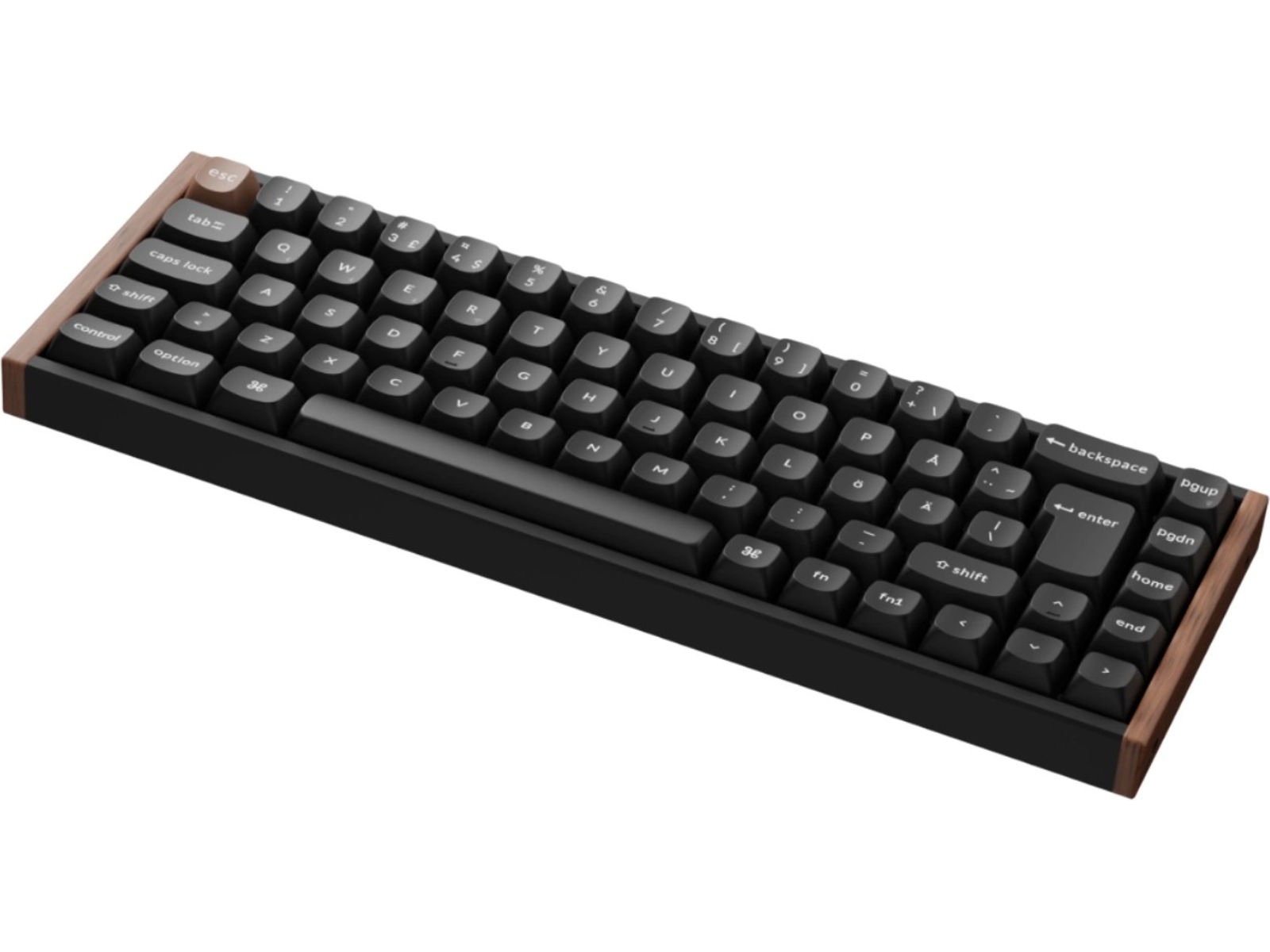 Keychron K6 HE SE Trådløst Gamingtastatur (tre/svart) Gamingtastatur