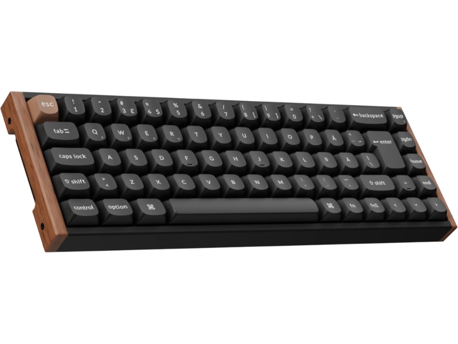 Keychron K6 HE SE Trådløst Gamingtastatur (tre/svart) Gamingtastatur