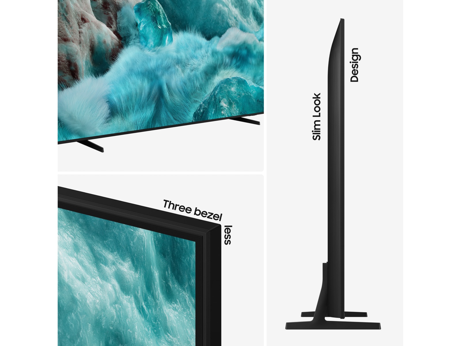 Samsung 85" Q7FA QLED 4K Smart-TV (2025) + lydplanke 50 - 59 tommer TV