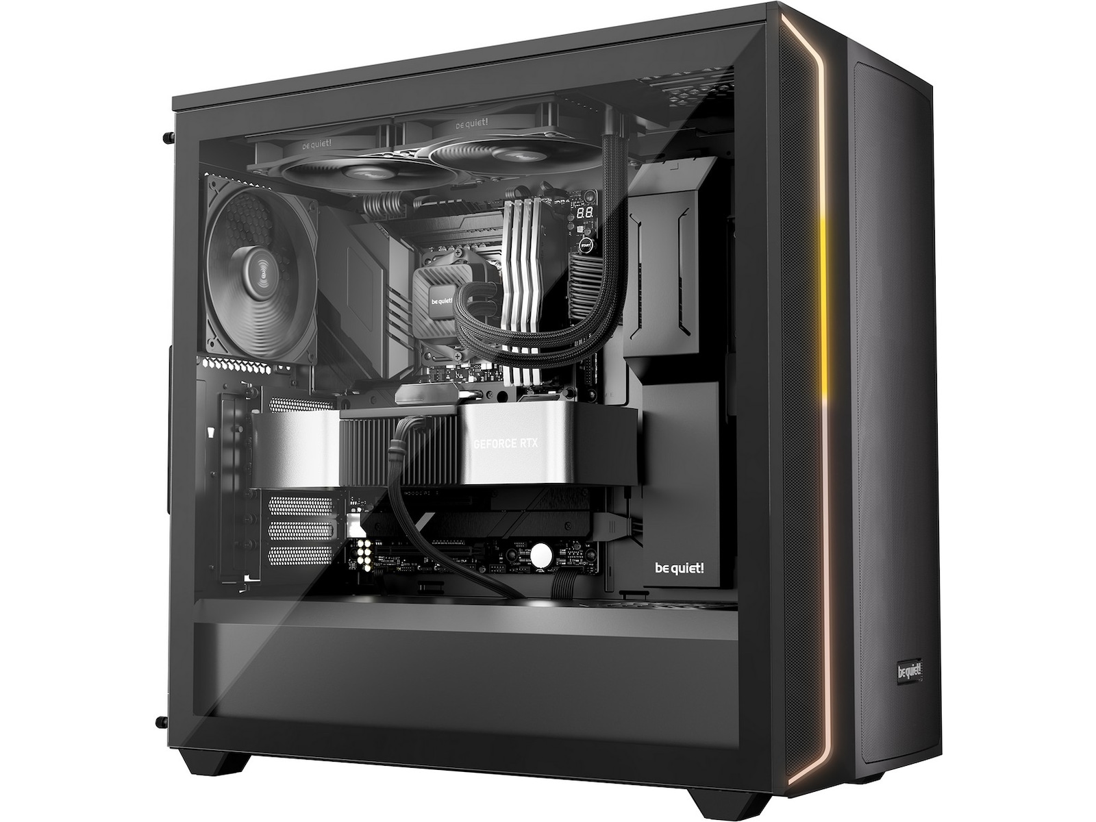 vær stille! Pure Loop 3 240mm Kjøler CPU - Vannkjøling