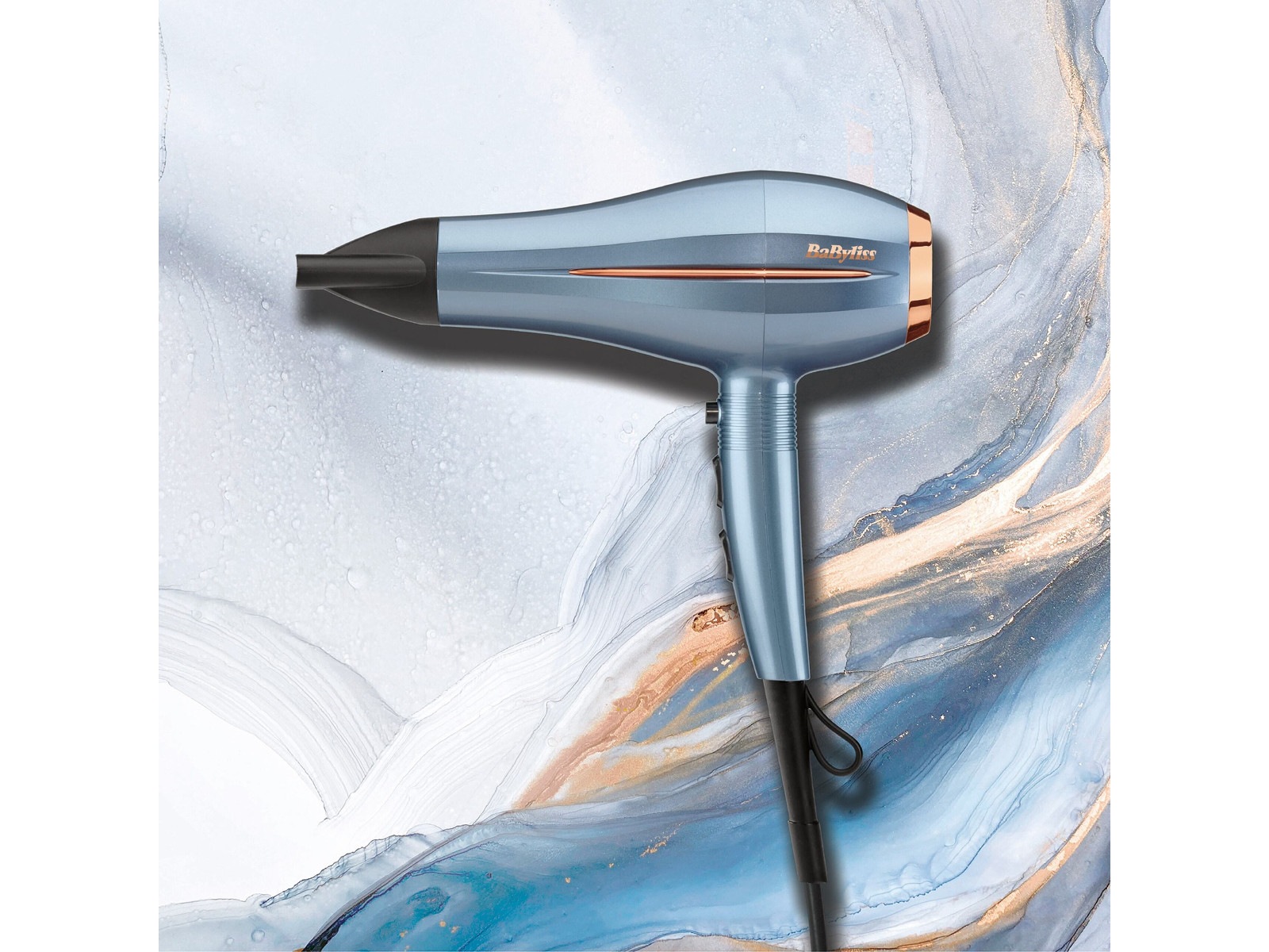 BaByliss Denim Luxe Rettetang + Hårføner Hårpleie & styling