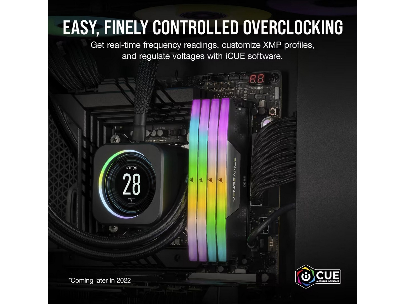 Corsair Vengeance RGB DDR5 6000MHz 32GB Minnebrikker