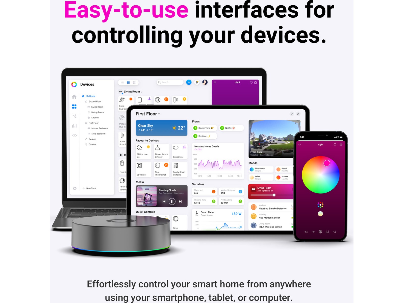Athom Homey Pro (2026) Smarthus Hub Smarthub/ bridge